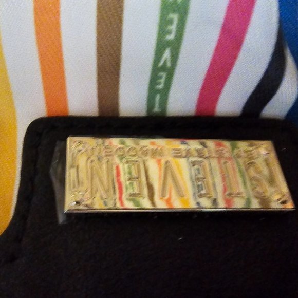 Steven by Steve Madden XL Tote Shoulder bag Multicolor with Faux leather straps - Picture 12 of 16